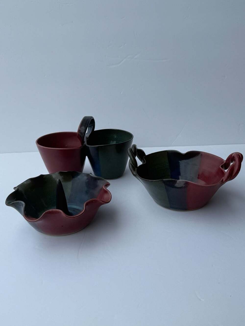 Shelton Studio Pottery 3-Piece Set